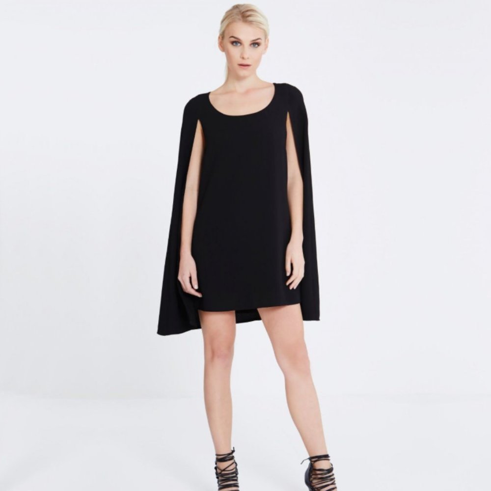 LAVISH ALICE Cape Dress